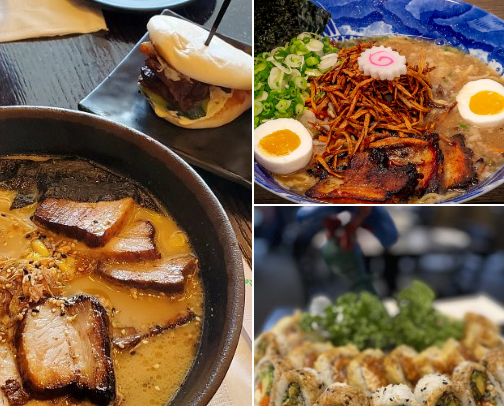 Sushi Trails & Ramen Waves – Miami to Davie cover photo collage