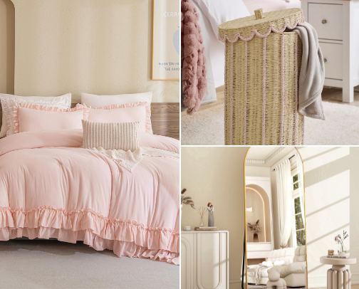 straight from my room 🛌💕 cover photo collage