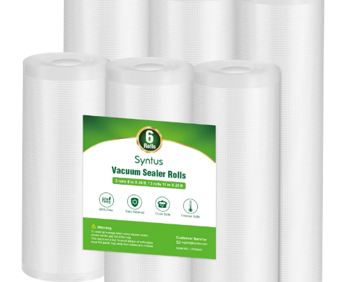 Vacuum bags cover photo collage