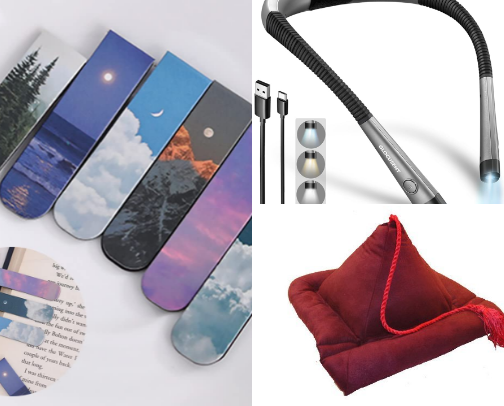 Non-book Gifts for Book Goblins cover photo collage