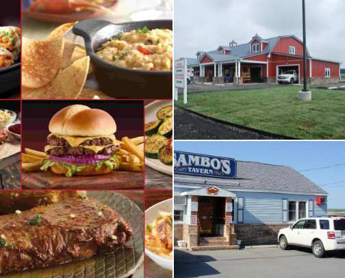 Food places around Delaware cover photo collage
