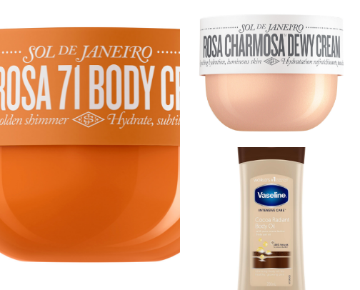 Body cream MUST-HAVE cover photo collage