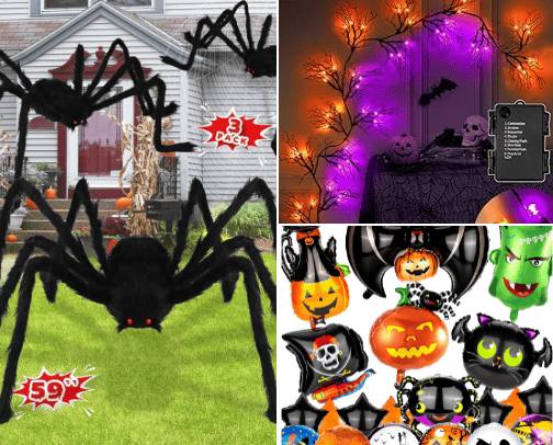 Don't miss out on decorating for Halloween, time is almost up cover photo collage