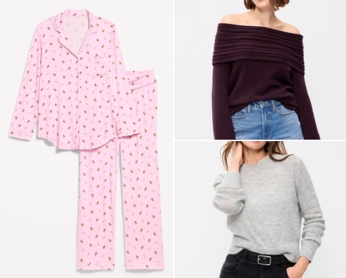 Old Navy finds cover photo collage