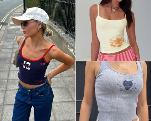 tank top must haves for summer!! cover photo collage