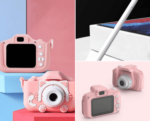 Electronics cover photo collage
