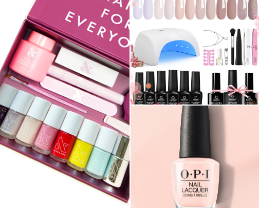 💅 At-Home Nails cover photo collage