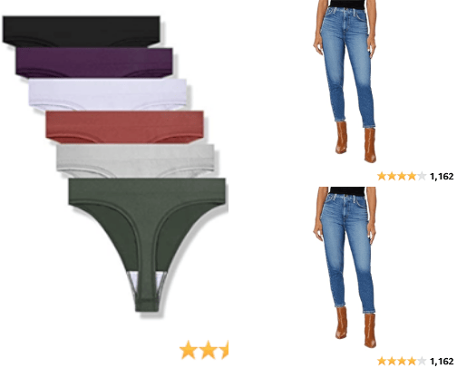 Clothing cover photo collage