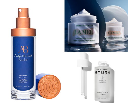 Luxury Beauty Edit for Women Over 40 cover photo collage