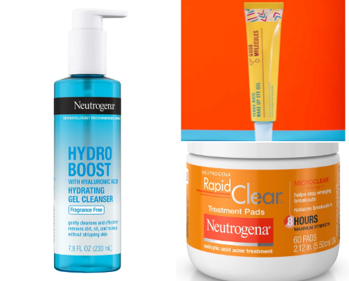 saving your skin 101
makeup & skincare cover photo collage