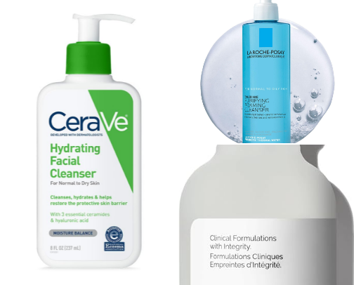 Skin care must haves! cover photo collage