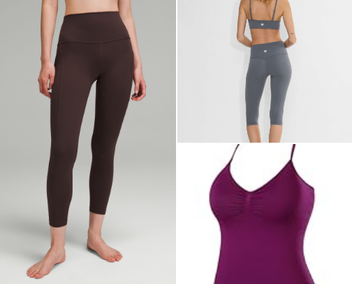 the cutest fall workout sets cover photo collage