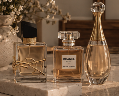 Best Women's Perfumes & Luxury Fragrances cover photo collage