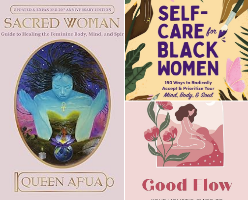 SMV Approved Wellness Books for Women cover photo collage