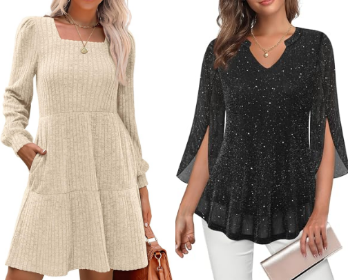 Christmas party fashion cover photo collage