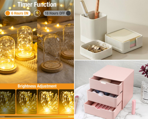 Cubicle Essentials for Corporate Girlies cover photo collage