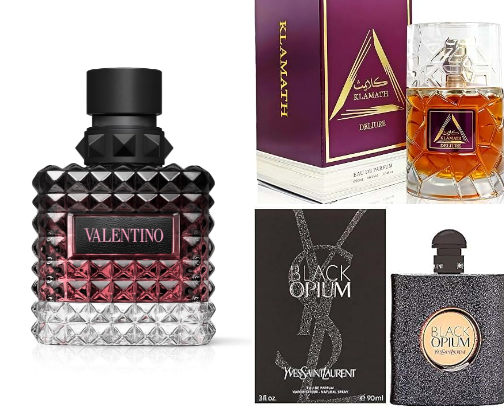 Men & Women Luxury & Everyday Perfumes ✨ cover photo collage
