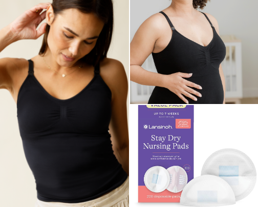 Breast Feeding Baby Must Haves cover photo collage