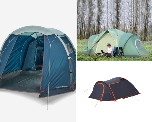 Top Camping Tents for Every Adventure: Solo, Couples, Family cover photo collage