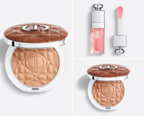 Luxury you can wear—Dior cover photo collage