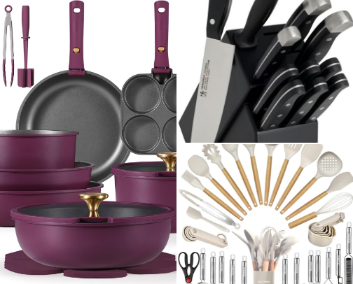 Kitchen Essentials I Truly Recommend: Tools That Make Cooking Easier, Faster, and 10x More Enjoyable cover photo collage