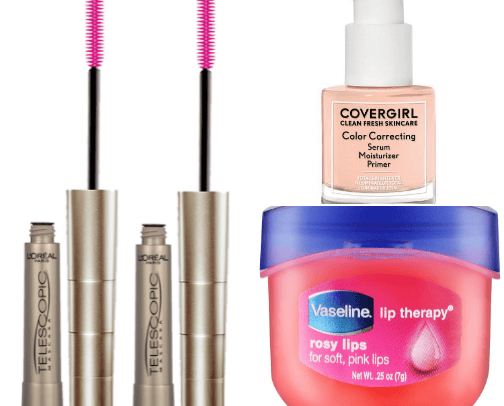 Budget friendly makeup cover photo collage