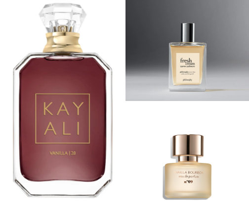 best vanilla perfumes/ body mists to smell edible💓 cover photo collage