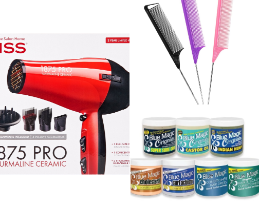 Natural Hair Must Haves!! cover photo collage