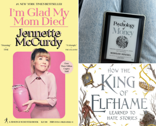 The best books I read in 2024 cover photo collage