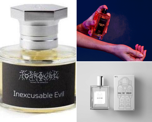 fragrance museum 🗄️📜🕯️👁️‍🗨️ 🦴🪞 cover photo collage