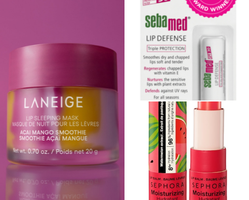 Plump, Hydrated & Tinted: My Lip Favorites cover photo collage