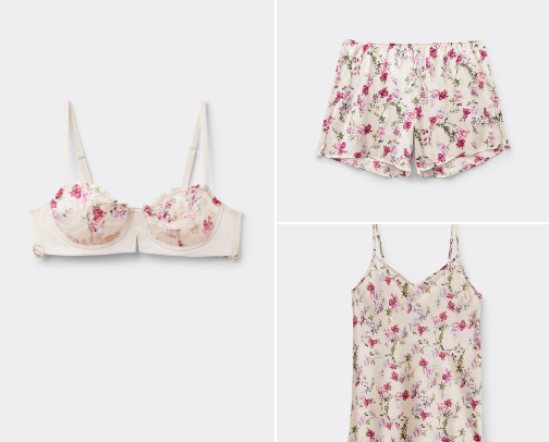 SUMMER lingerie cover photo collage