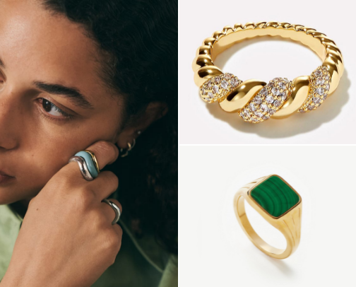 💍✨ Stacked & Stunning: Rings I’m Actually Obsessed With cover photo collage
