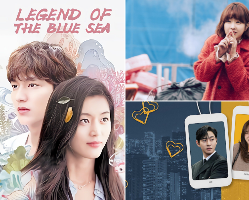 Top k-dramas cover photo collage