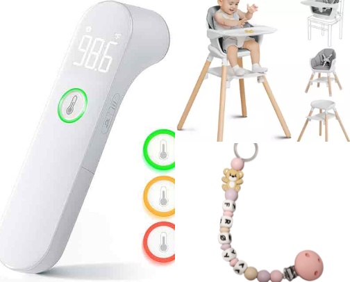 Mom/Kids/baby essentials cover photo collage