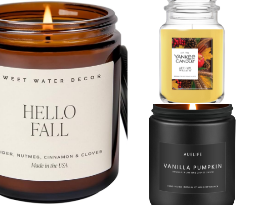 For The Candle Scent Lovers cover photo collage