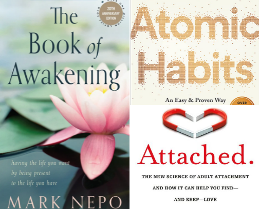 Books for Women Rebuilding Their Life cover photo collage
