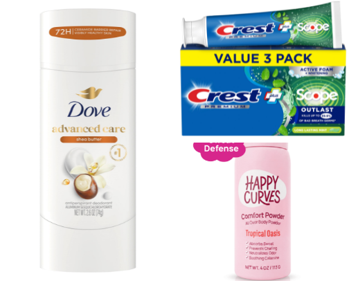 My morning products cover photo collage