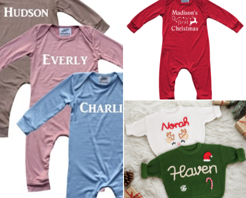 Baby’s First Christmas cover photo collage