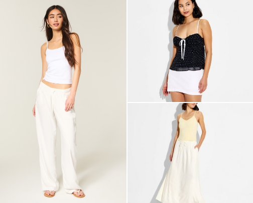 Linen Essentials for Summer cover photo collage