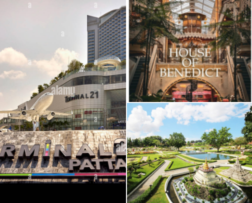 Thailand- Pattaya, Chiang Mai, Phuket, Bangkok cover photo collage