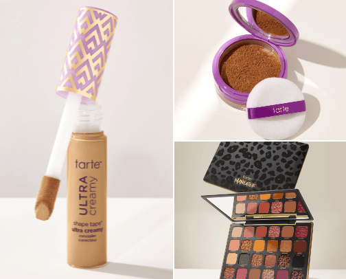 Tarte cosmetics💋 cover photo collage