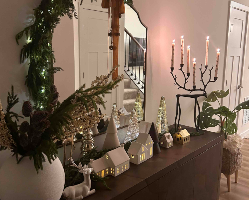 Elevated Christmas Home cover photo collage