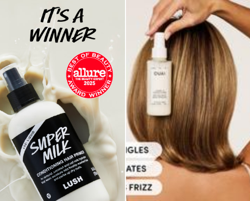 Hair care cover photo collage