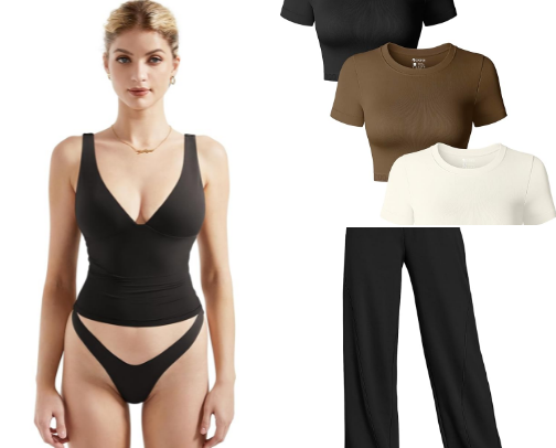 Amazon Closet Essentials cover photo collage