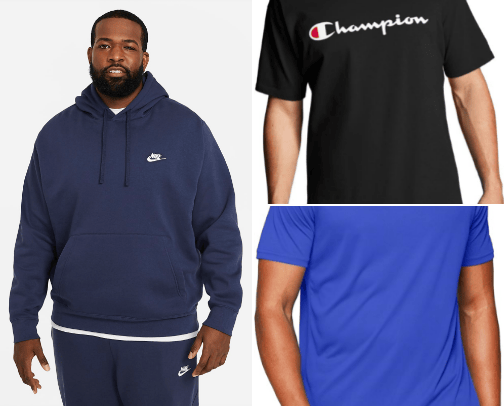 clothing for Men cover photo collage