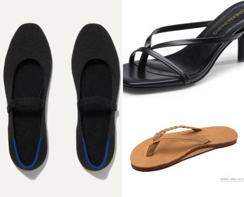 shoe staples cover photo collage