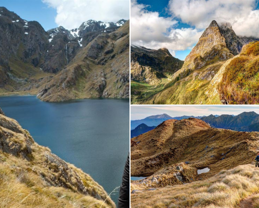 Best hikes in the South Island of New Zealand cover photo collage