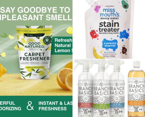Non-toxic cleaning products that work! cover photo collage