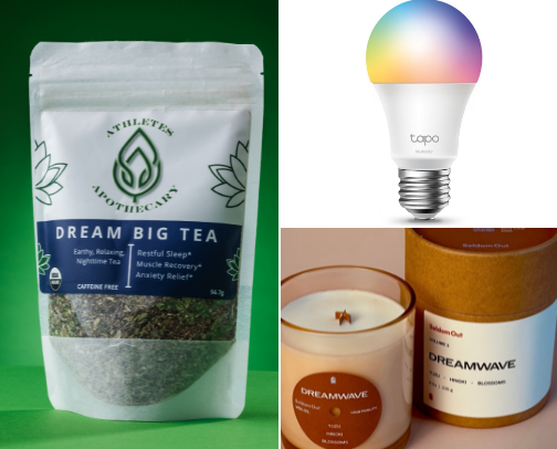 Sleepytime routine cover photo collage